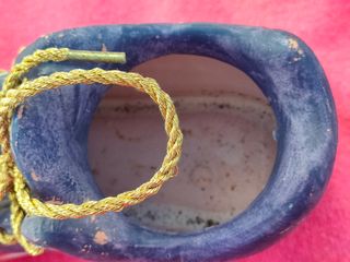 Curiosa maceta en forma de zapato