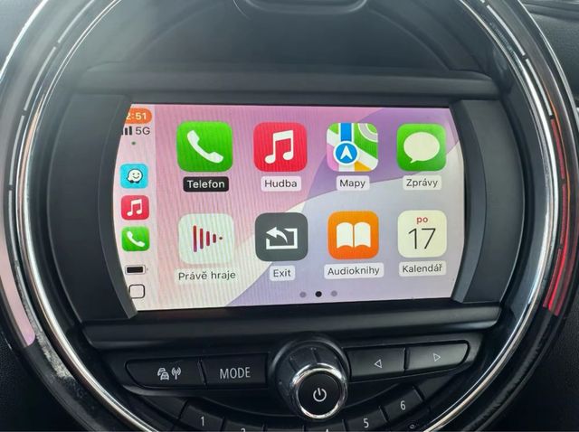 Apple Car Play Android Auto en Mini