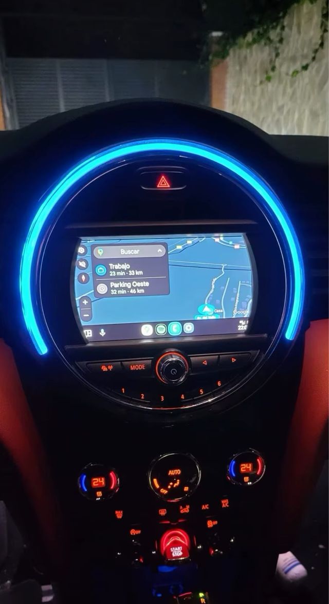 Apple Car Play Android Auto en Mini