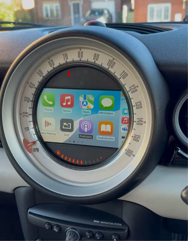Apple Car Play Android Auto en Mini
