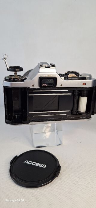 Pentax ME súper, camara analógica