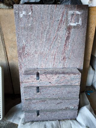 Mesa de granito rosa
