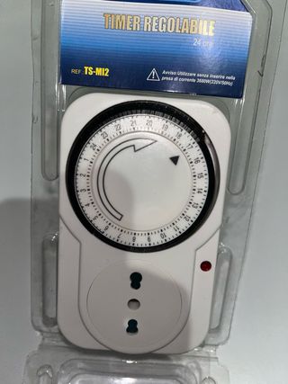 Presa con timer