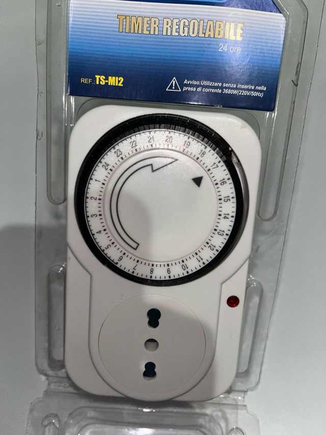 Presa con timer