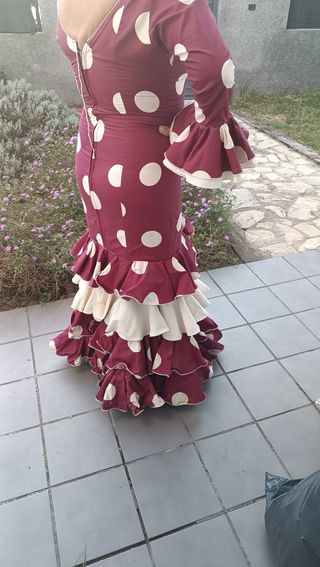 Traje flamenca