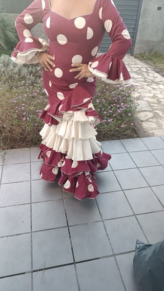 Traje flamenca