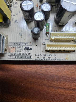 Repuesto fuente de alimentacion pcb eax32268301/9