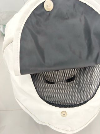 Silla coche Bebecar polipiel blanco  COMO NUEVO