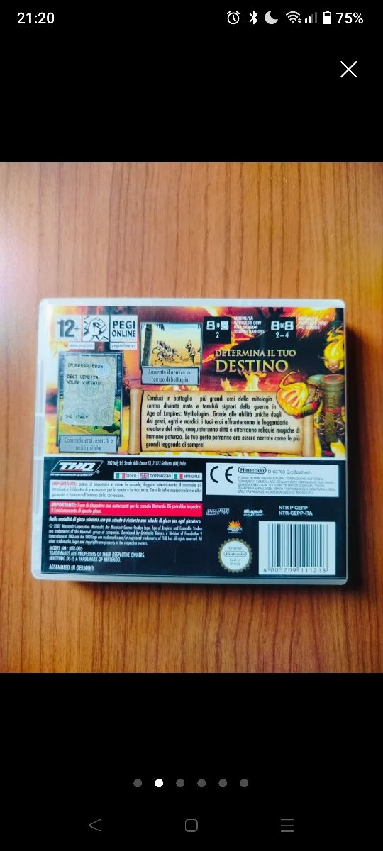 Age of Empire Mithologies Ds