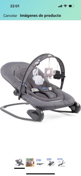 Hamaca Chicco bebes 0 meses hasta 18 kg.