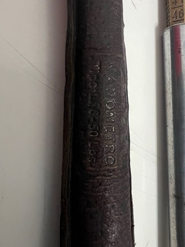 manometro presion ruedas años 50 /60 artil