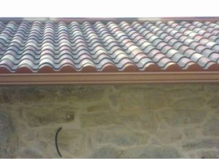 Cubiertas , tejados , panel sandwich , teja normal