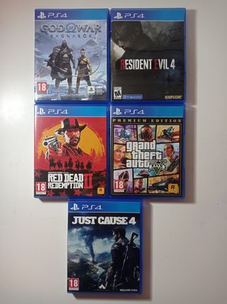Juegos PS4 y PS5 