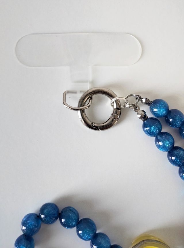 Catenella blu-giallo per telefono