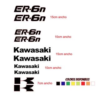 Pegatinas Kawasaki ER-6N