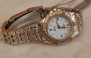 Reloj señora Lotus plateado dorado 