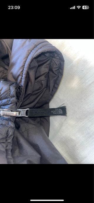 abrigo north face reversible verdadero