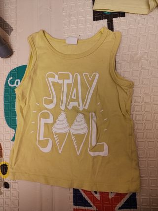 6 camisetas de tirantes 