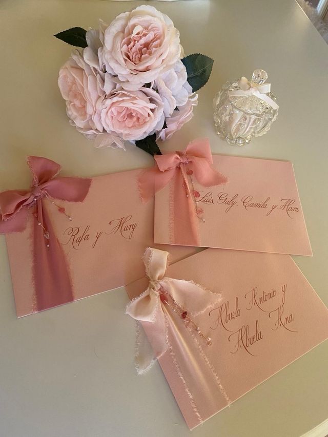 Caligrafía Artesanal Letterring Bodas Tarjetas 