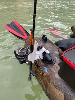 Soporte cañero pato