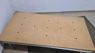 Somier muelles aluminio + madera