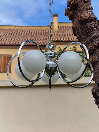 Lampara vintage Space Age con 5 🗨️