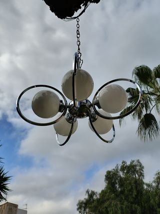 Lampara vintage Space Age con 5 🗨️