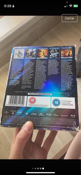 Peliculas blu ray (pack 5)