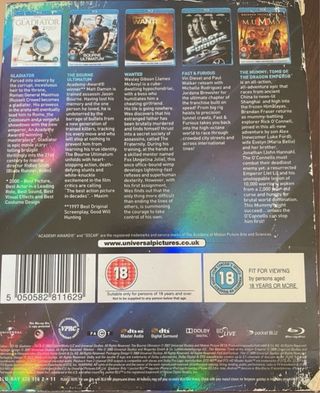 Peliculas blu ray (pack 5)