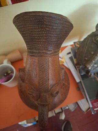 Arte africano vasija Mangbetu