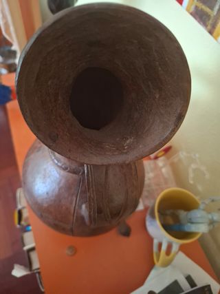 Arte africano vasija Mangbetu