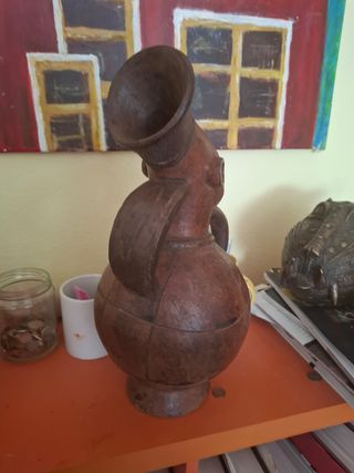 Arte africano vasija Mangbetu