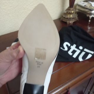 Botines de piel de primavera blancos 