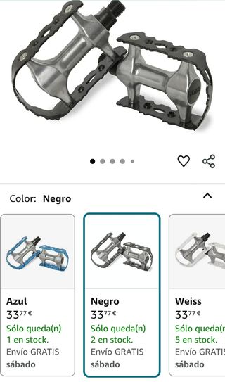 Combo sillín KGADK+ Pedales