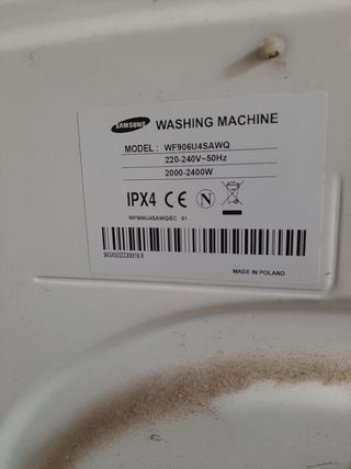 REPUESTOS LAVADORA SAMSUNG ECOBUBBLE 9KG