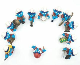 Serie banda completa puffi