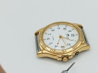 Reloj señora LOTUS cuarzo chapado oro, alarma, 