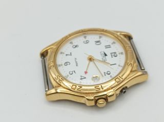 Reloj señora LOTUS cuarzo chapado oro, alarma, 