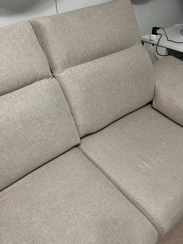 Sofa como nuevo asientos deslizables y desenfundab