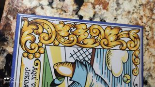 Azulejos vintage tenis