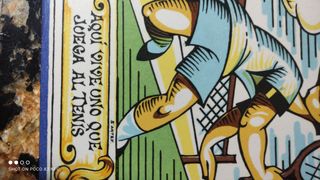 Azulejos vintage tenis