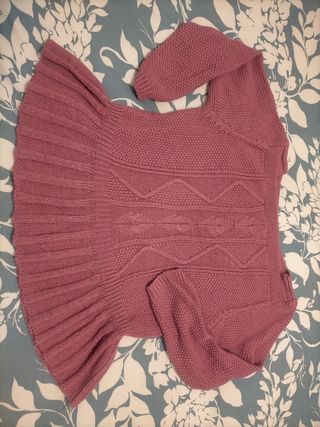Jersey punto rosa