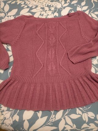Jersey punto rosa