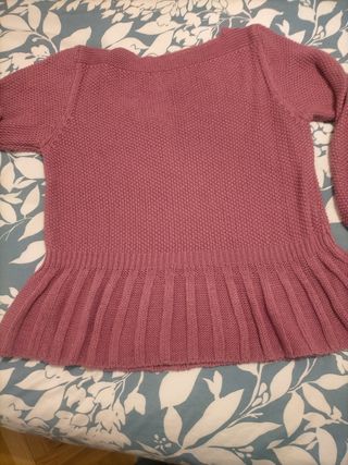 Jersey punto rosa