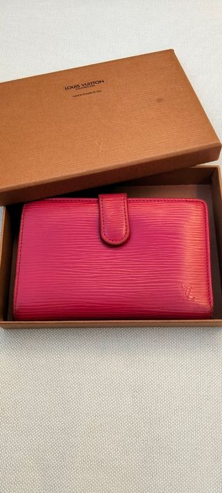Louis Vuitton Epi Red Wallet 