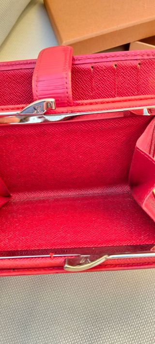 Louis Vuitton Epi Red Wallet 