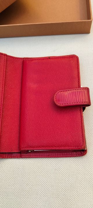 Louis Vuitton Epi Red Wallet 