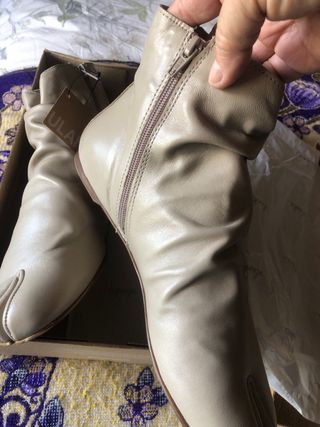 Botines de piel 