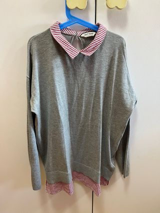 Jersey gris Naf Naf