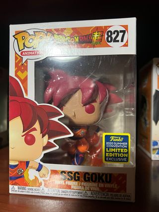 Funko pop ssg goku dragon ball